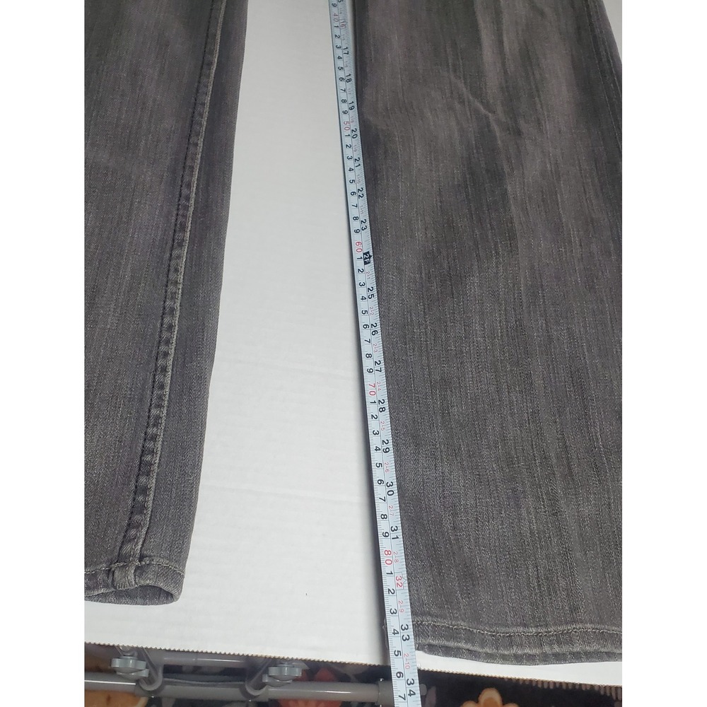 Hudson Fine Tailored Jeans Gray Wash Women's Size 29 Low Rise Denim - Picture 13 of 15
